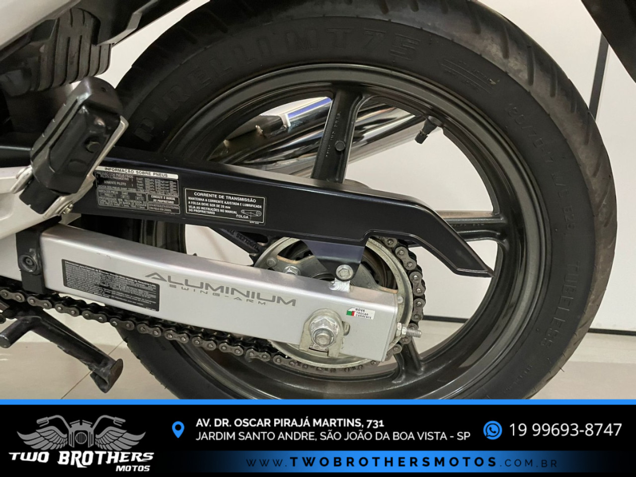 CBX Twister 250 Modelo sem Versão