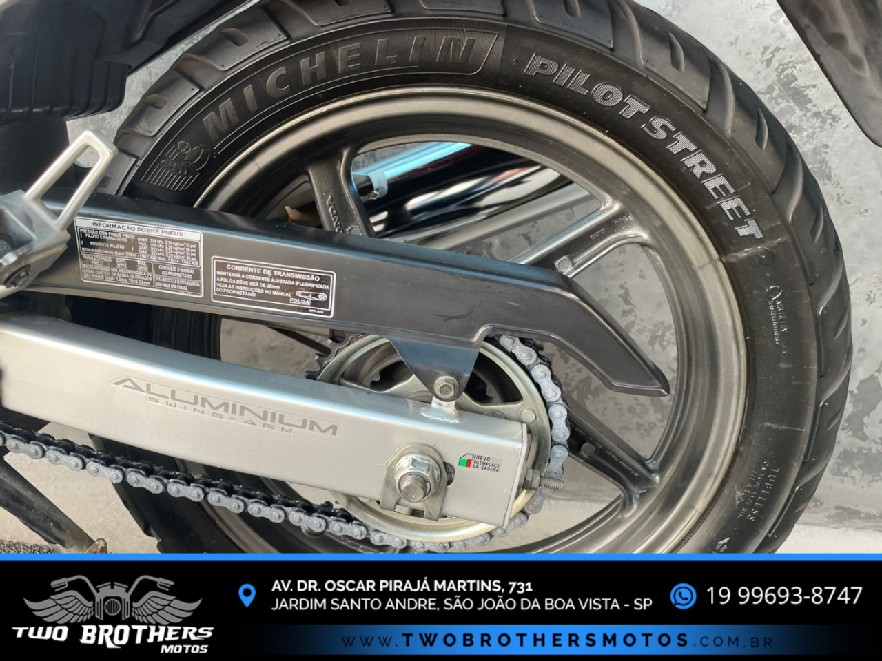 HONDA CBX Twister 250 Modelo sem Versão