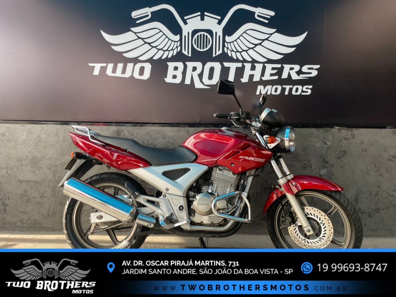 CBX Twister 250 Modelo sem Versão