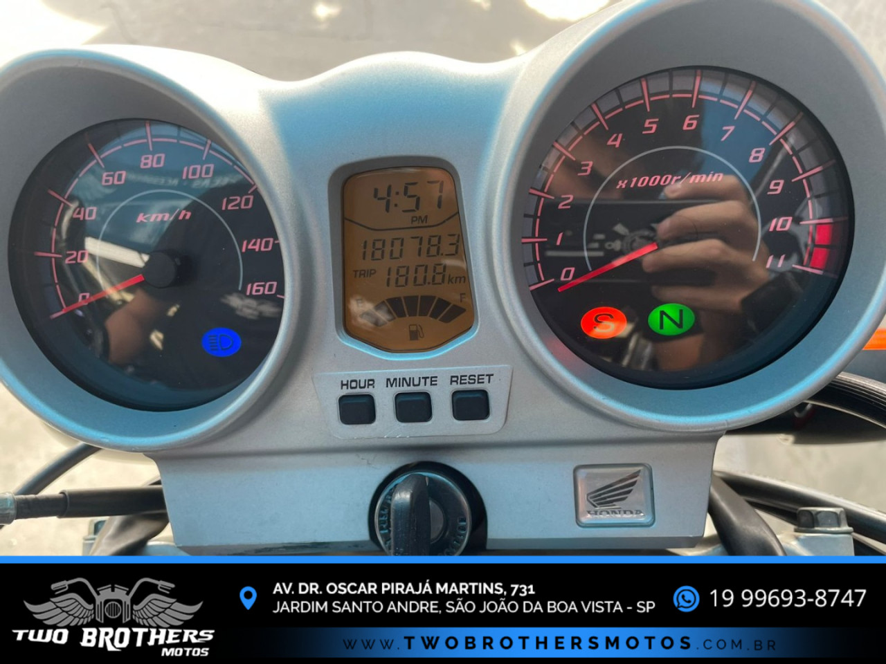 HONDA CBX Twister 250 Modelo sem Versão