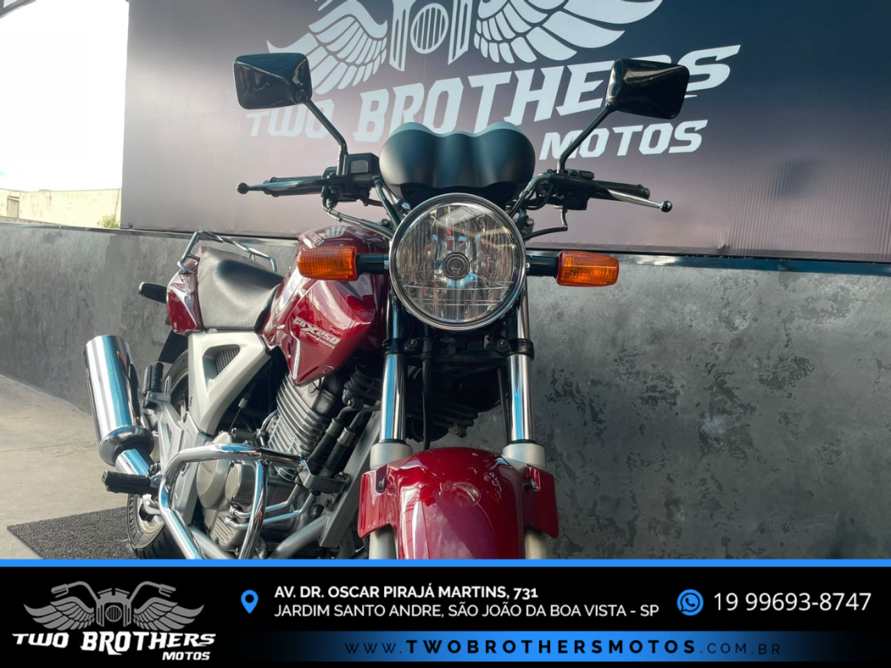 HONDA CBX Twister 250 Modelo sem Versão