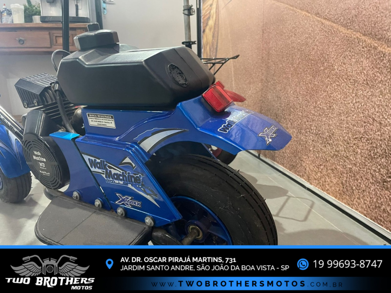 WALK MACHINE Milenium 35cc Modelo sem Versão