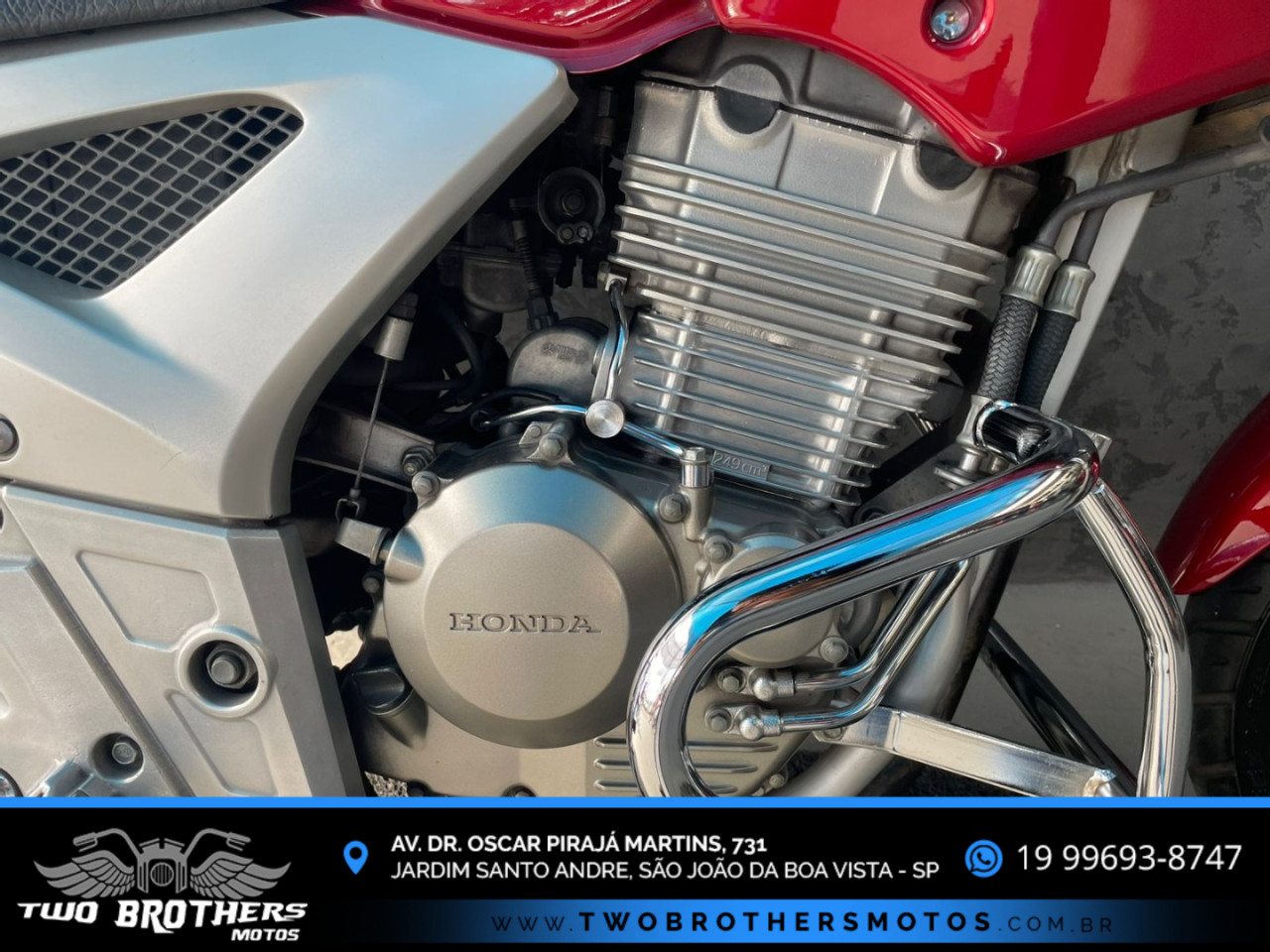 HONDA CBX Twister 250 Modelo sem Versão