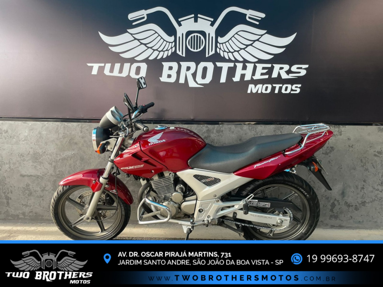HONDA CBX Twister 250 Modelo sem Versão