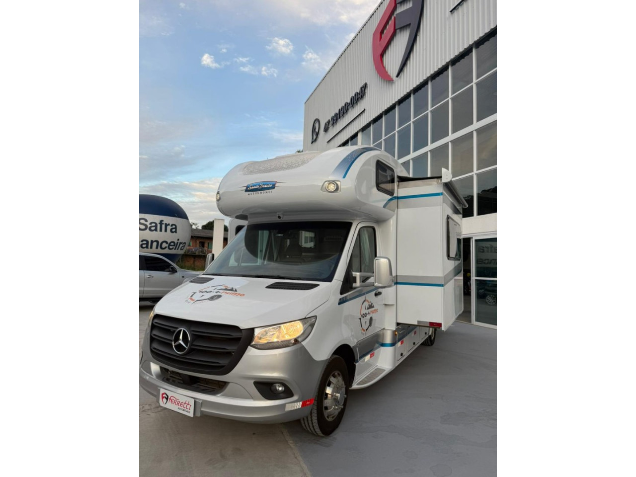 MERCEDES-BENZ Sprinter 2.0 CDI TURBO DIESEL FURGÃO 517 CHASSI LONGO