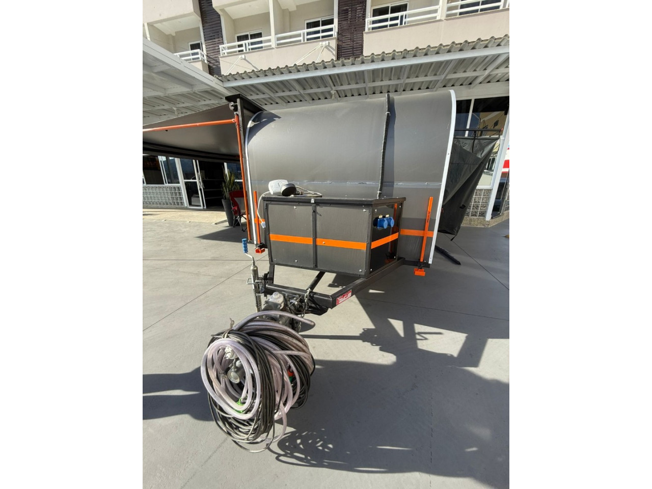 TERCEIRO EIXO Mini Trailer Família 4 PESSOAS