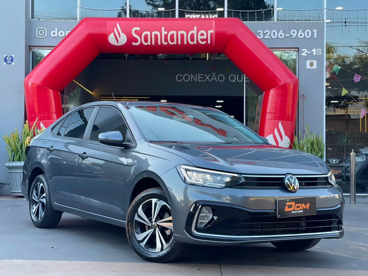 VOLKSWAGEN Virtus 1.0 4P 200 TSI FLEX COMFORTLINE AUTOMÁTICO