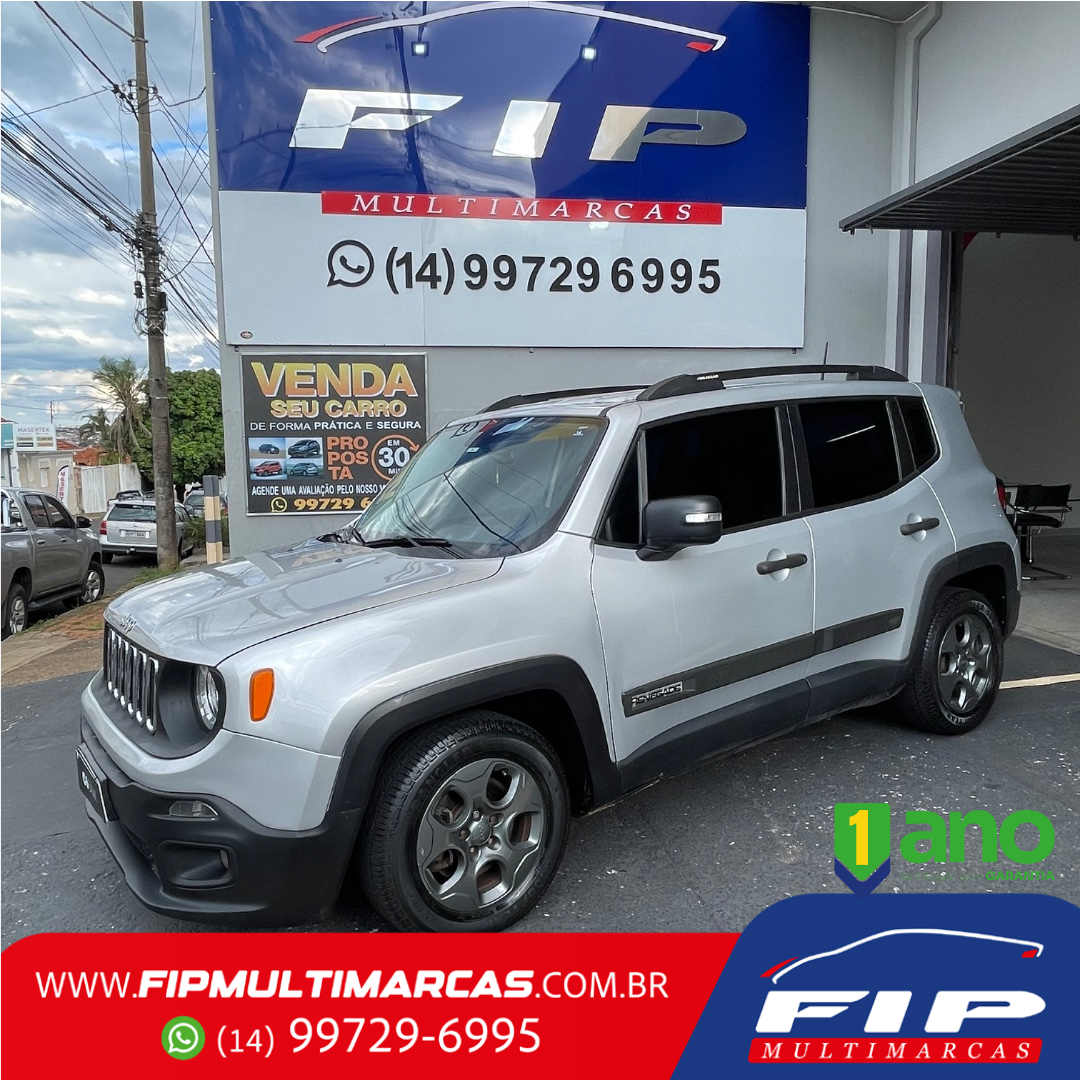 Renegade 1.8 16V 4P FLEX SPORT AUTOMÁTICO