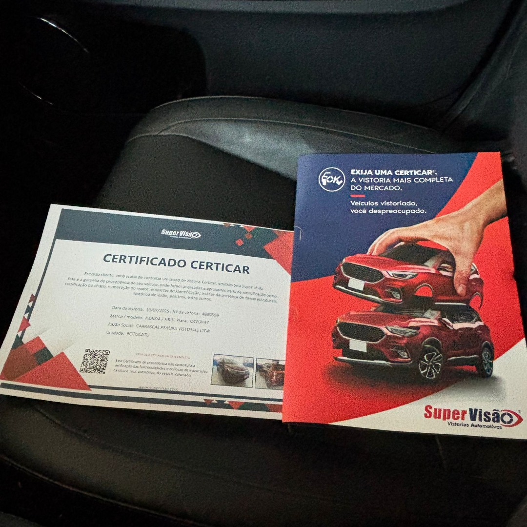 HONDA HR-V 1.8 16V 4P EXL FLEX AUTOMÁTICO CVT