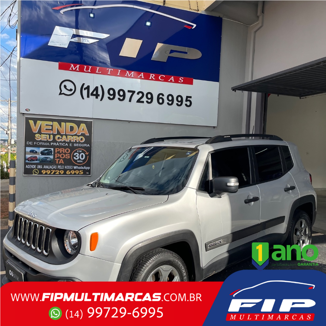 Renegade 1.8 16V 4P FLEX SPORT AUTOMÁTICO