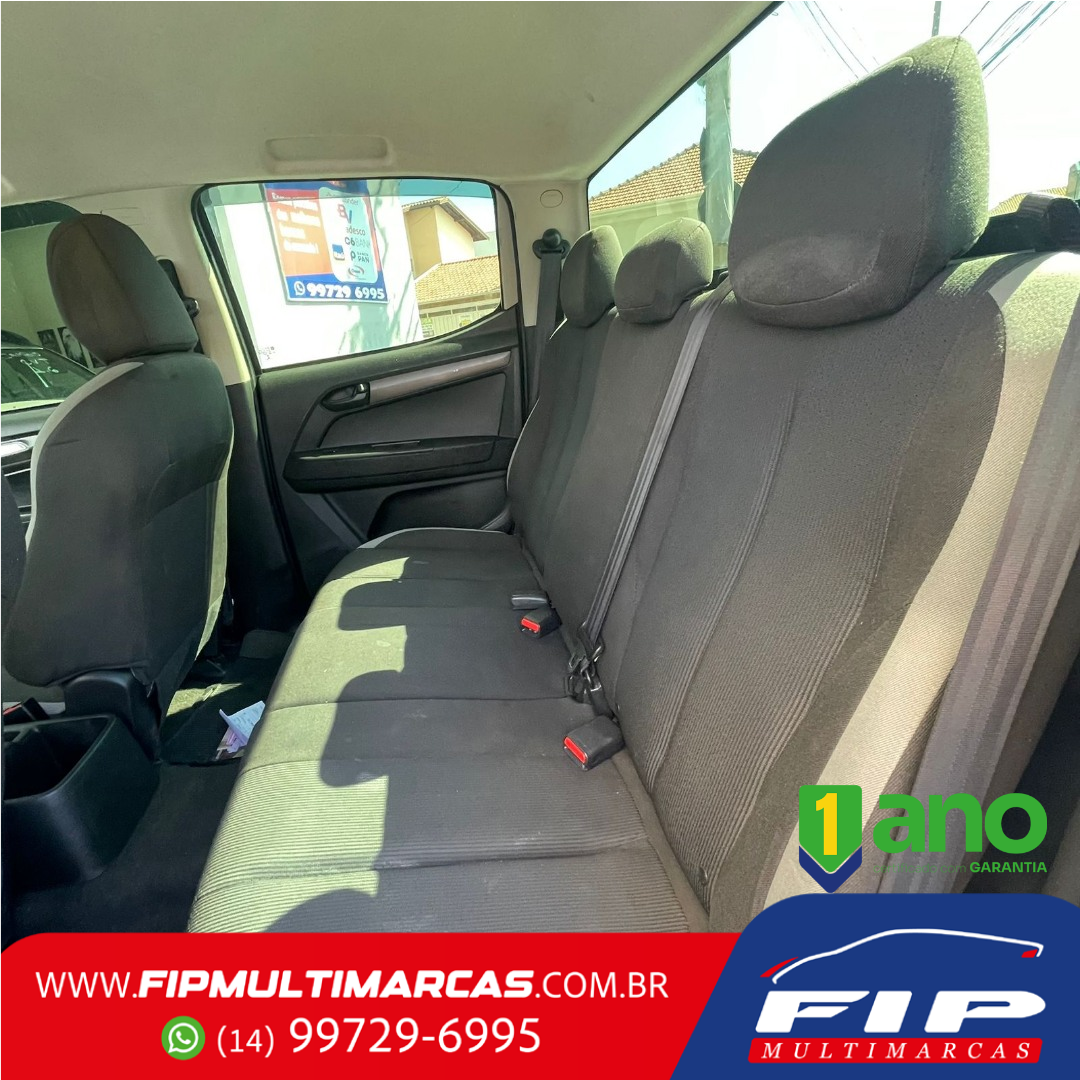 S10 2.8 12V LS CABINE DUPLA 4X4 TURBO DIESEL