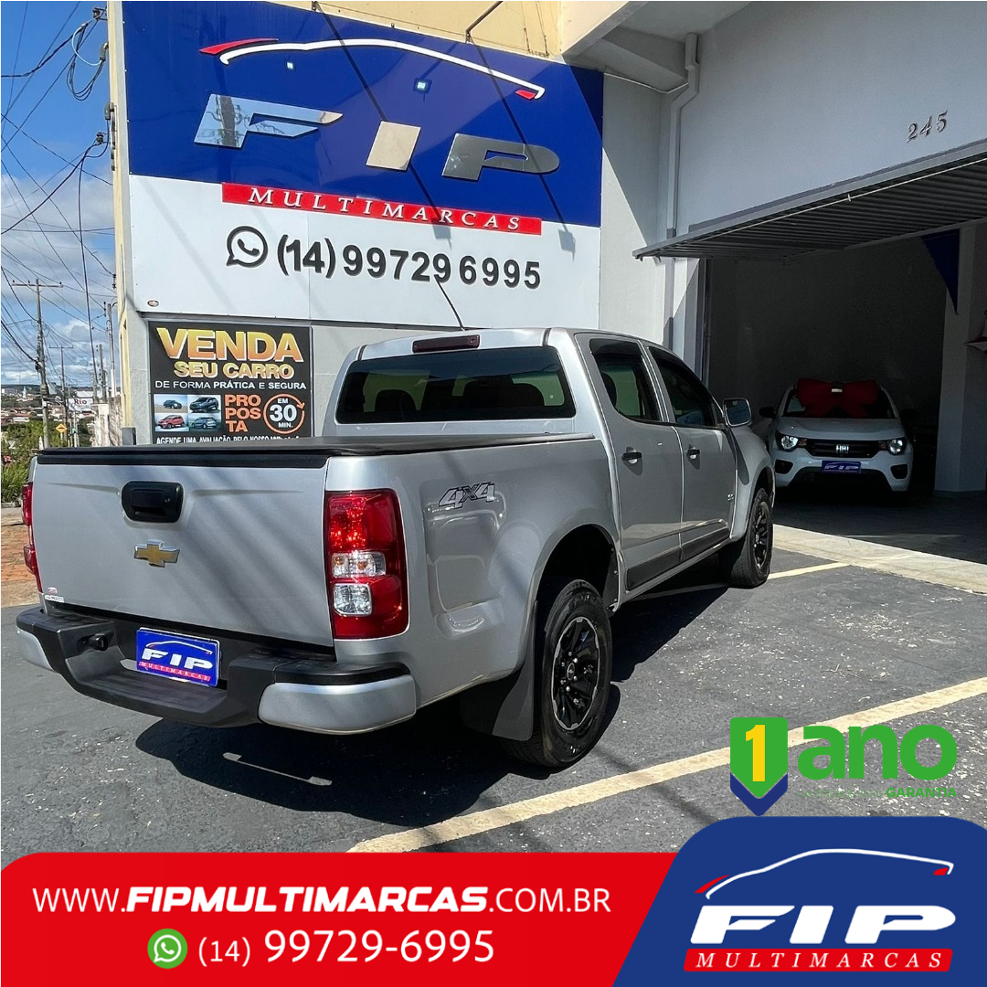 S10 2.8 12V LS CABINE DUPLA 4X4 TURBO DIESEL