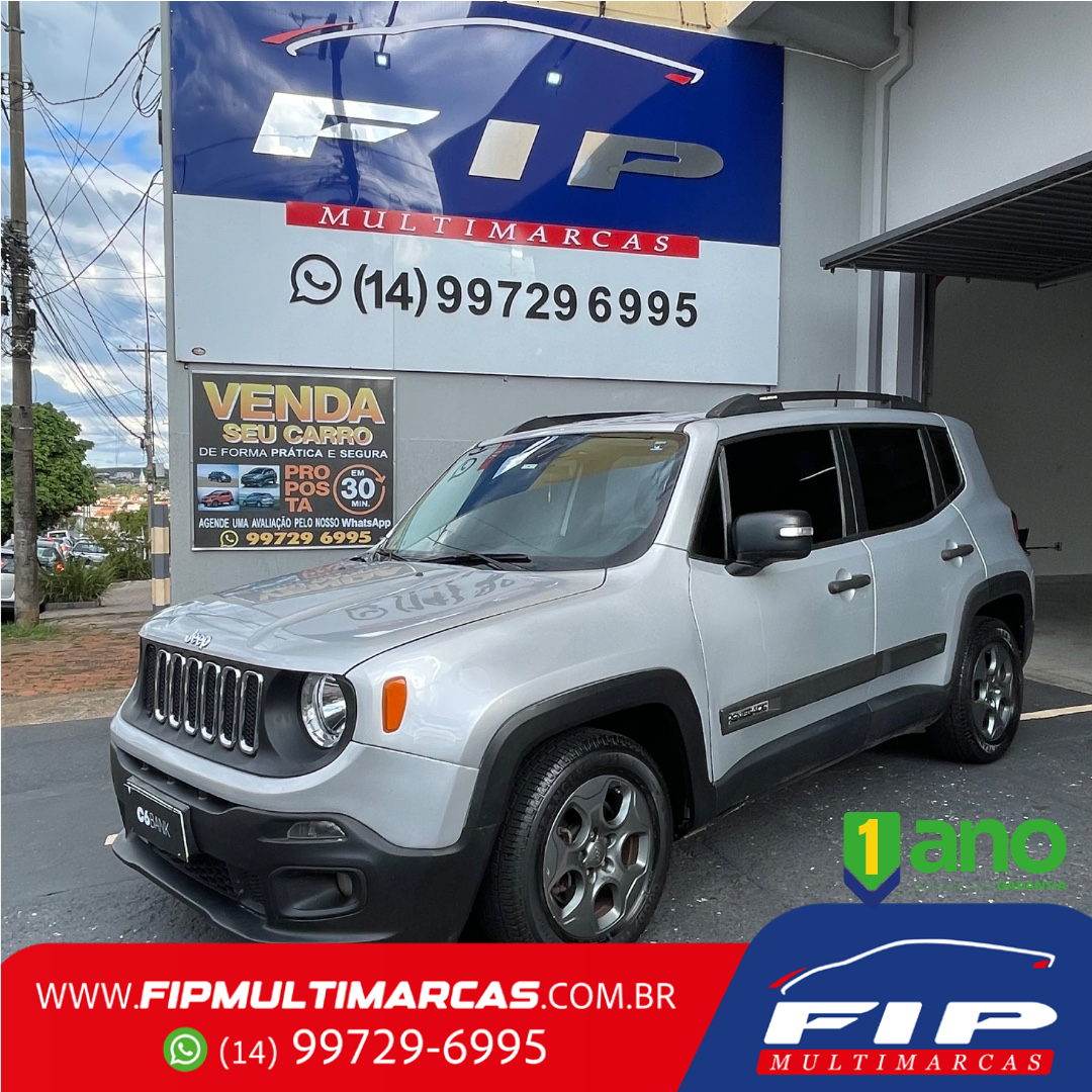 Renegade 1.8 16V 4P FLEX SPORT AUTOMÁTICO