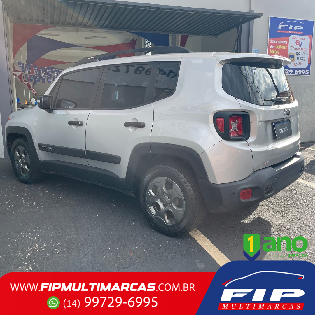 Renegade 1.8 16V 4P FLEX SPORT AUTOMÁTICO