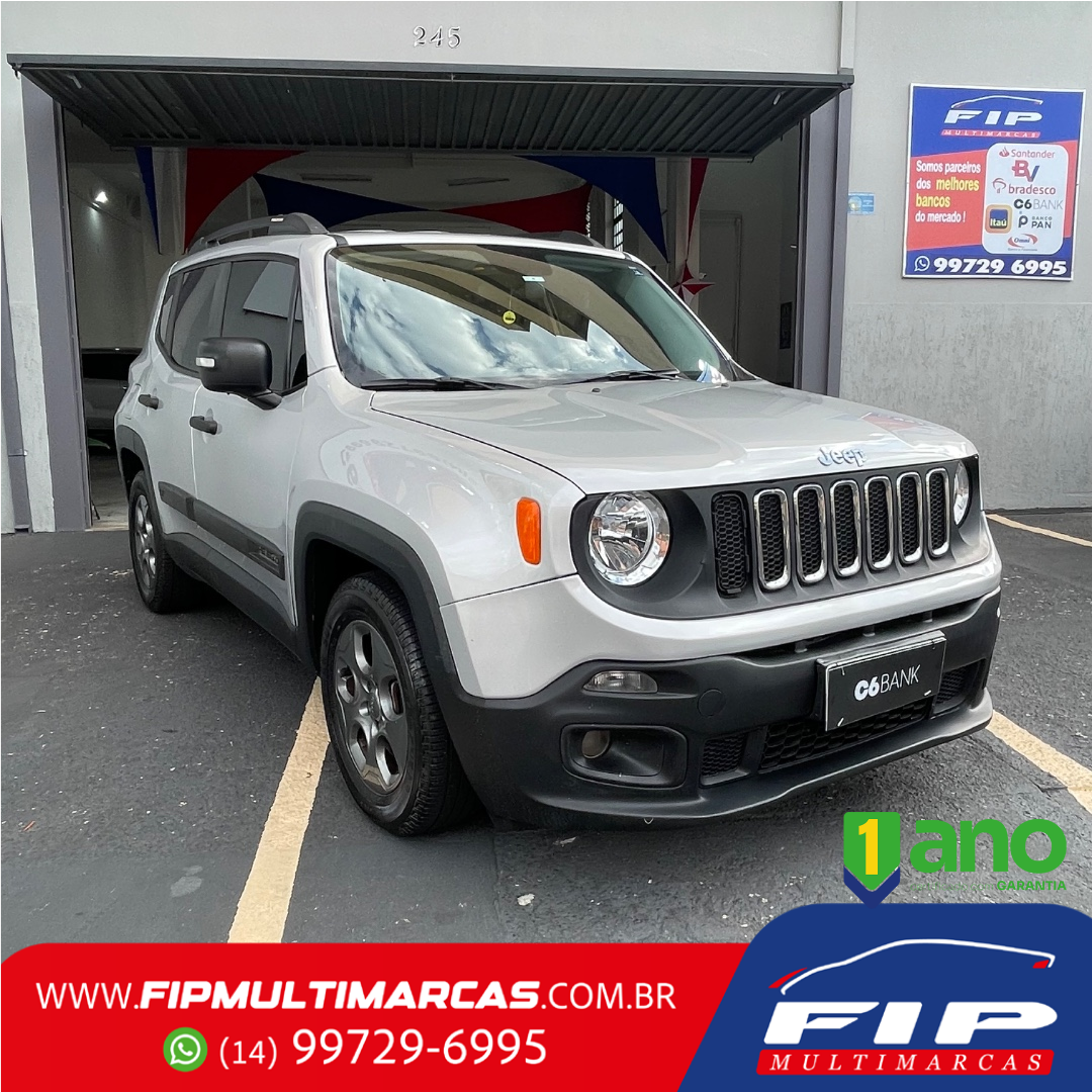 Renegade 1.8 16V 4P FLEX SPORT AUTOMÁTICO