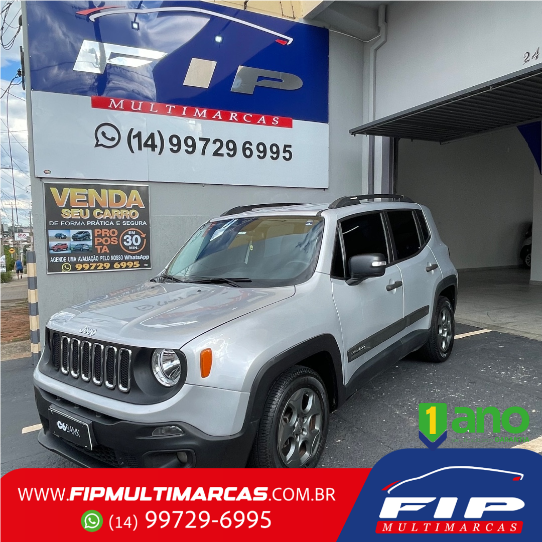 Renegade 1.8 16V 4P FLEX SPORT AUTOMÁTICO