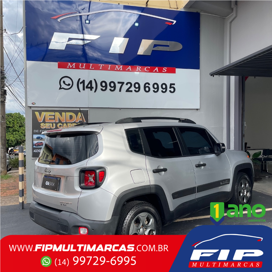 Renegade 1.8 16V 4P FLEX SPORT AUTOMÁTICO