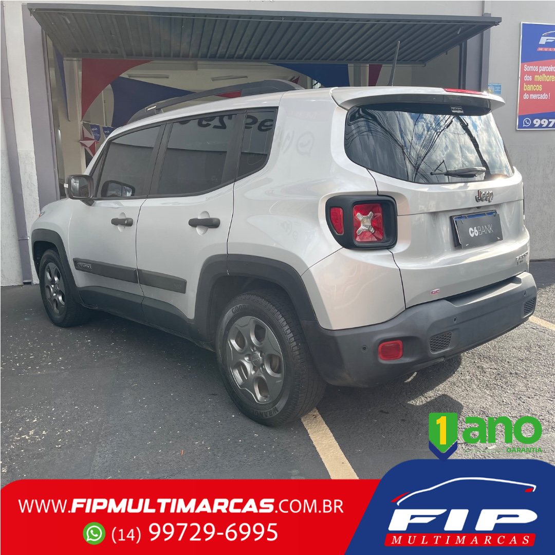 Renegade 1.8 16V 4P FLEX SPORT AUTOMÁTICO
