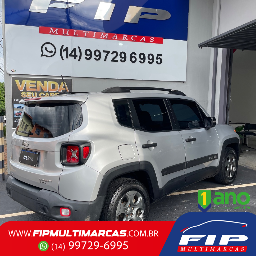 Renegade 1.8 16V 4P FLEX SPORT AUTOMÁTICO