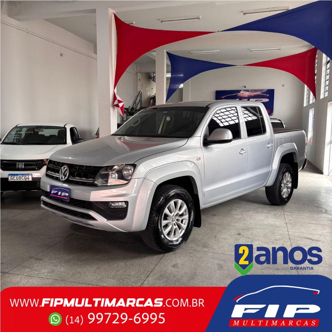 Amarok 2.0 16V 4X4 CABINE DUPLA COMFORTLINE TURBO INTERCOOLER AUTOMÁTICO