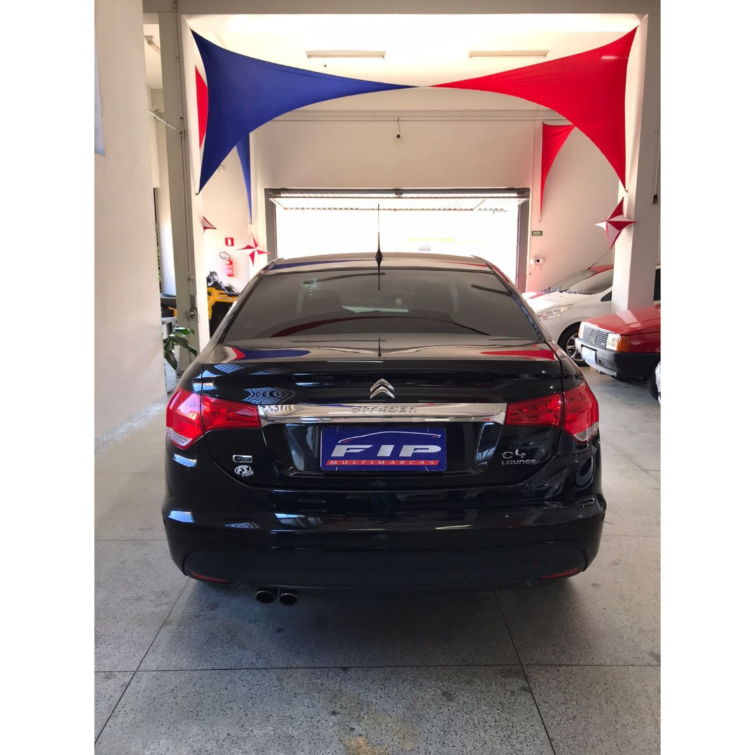 CITROEN C4 Sedan 1.6 16V 4P LOUNGE EXCLUSIVE THP TURBO AUTOMÁTICO