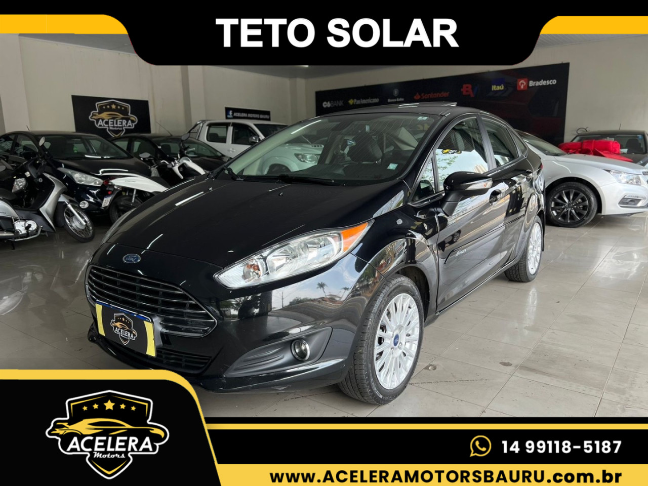Fiesta Sedan 1.6 4P FLEX TITANIUM PLUS POWERSHIFT AUTOMÁTICO