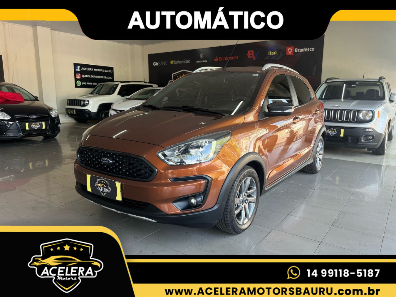 Ka Hatch 1.5 12V 4P TI-VCT FLEX FREESTYLE AUTOMÁTICO