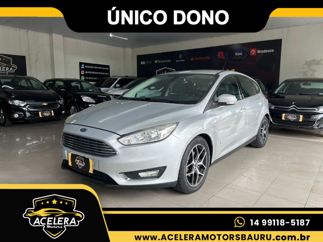 Focus Hatch 2.0 16V 4P FLEX TITANIUM AUTOMÁTICO