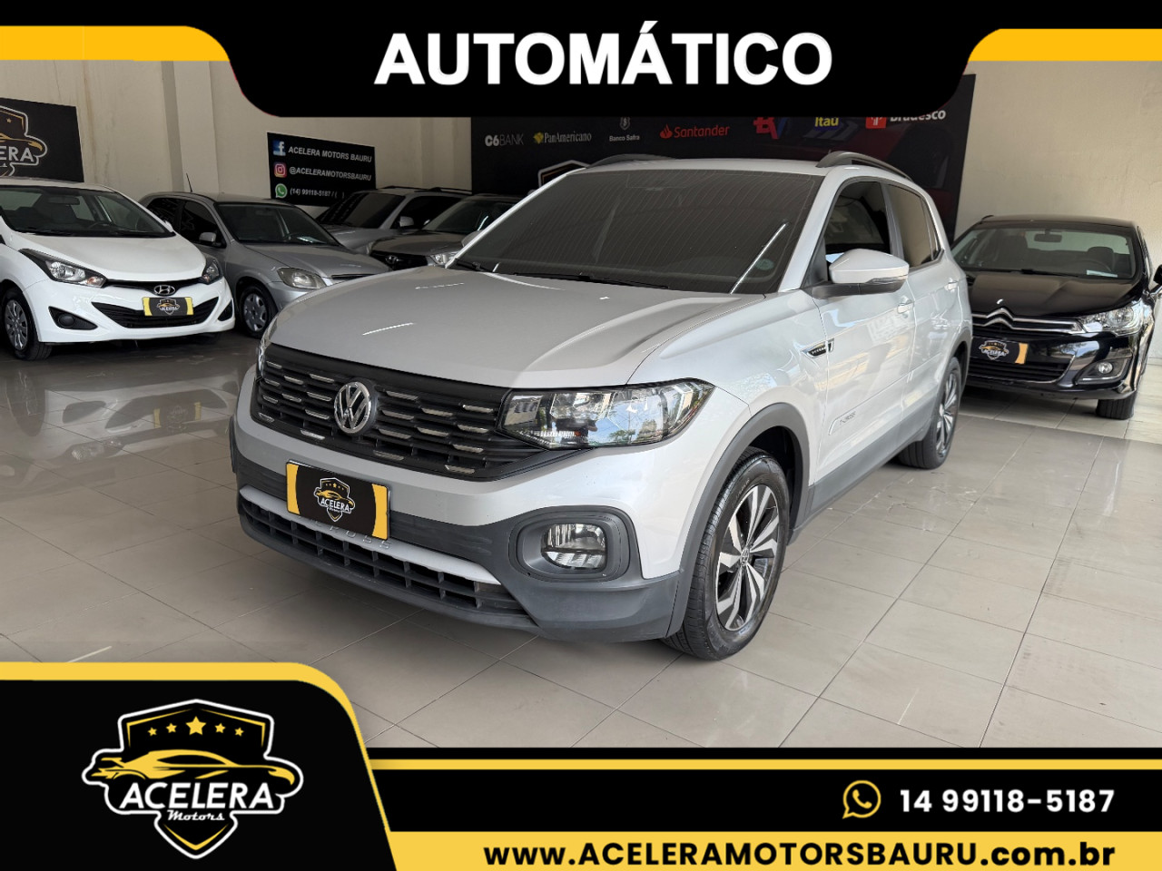 T-Cross 1.0 4P 200 TSI FLEX SENSE AUTOMÁTICO