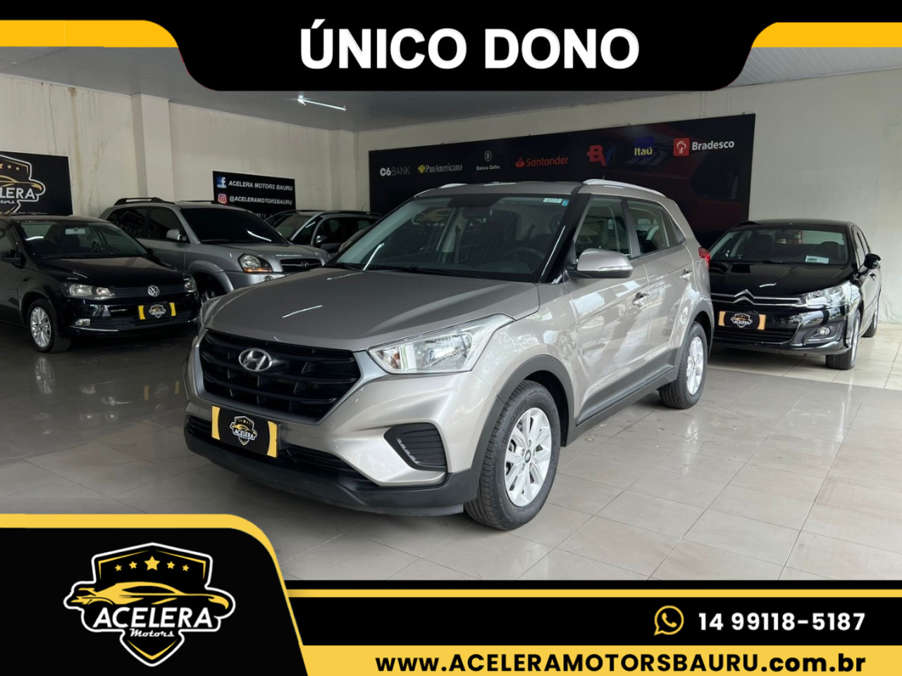 Creta 1.6 16V 4P FLEX ACTION AUTOMÁTICO