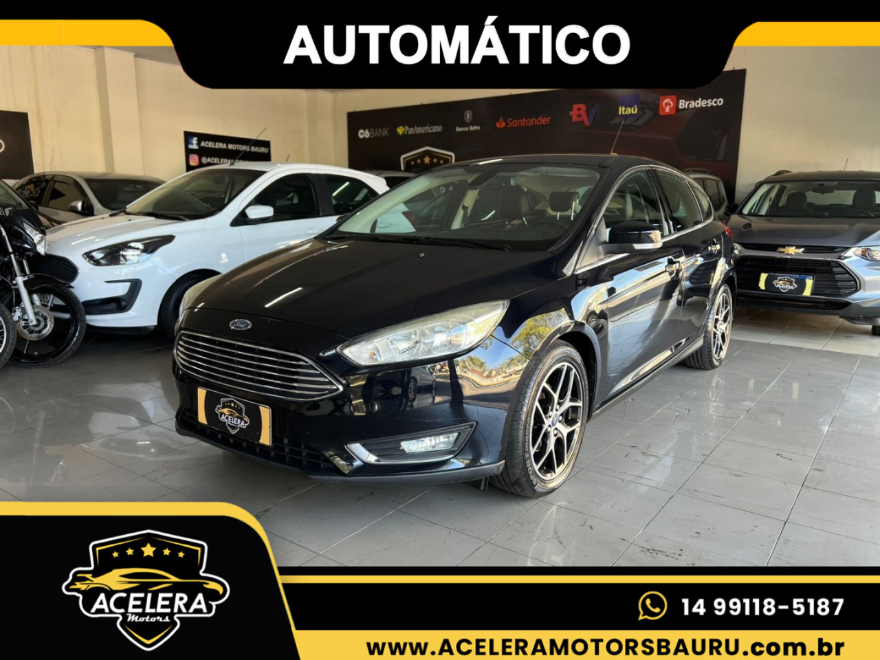 Focus Hatch 2.0 16V 4P FLEX TITANIUM AUTOMÁTICO