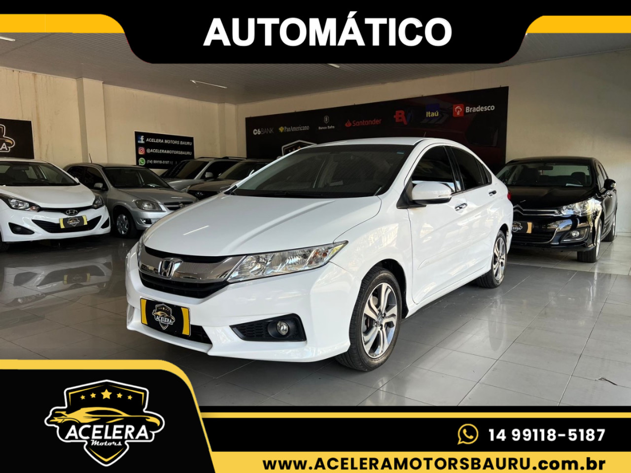 City Sedan 1.5 16V 4P EX FLEX AUTOMÁTICO