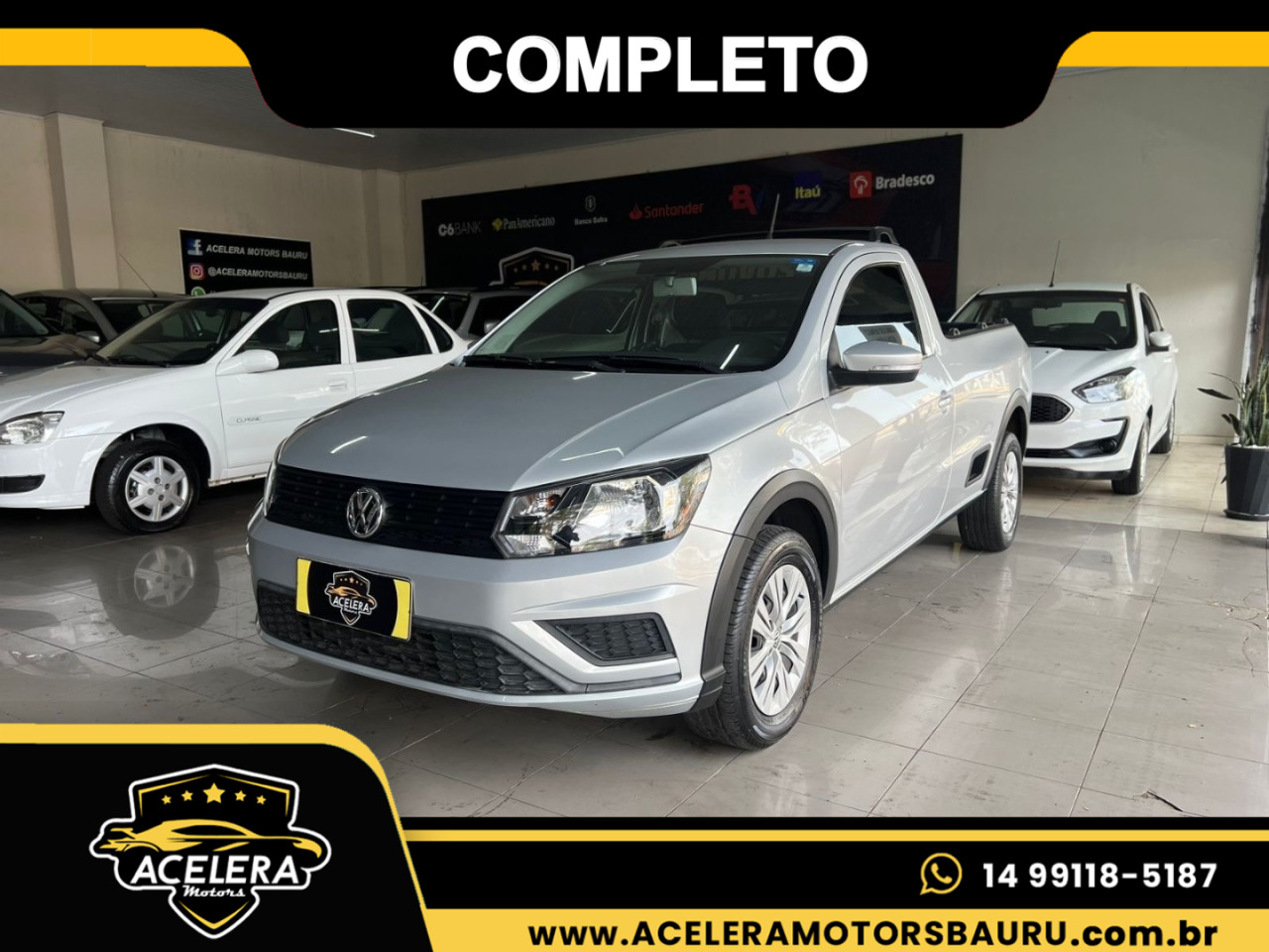Saveiro 1.6 16V FLEX MSI TRENDLINE CABINE SIMPLES