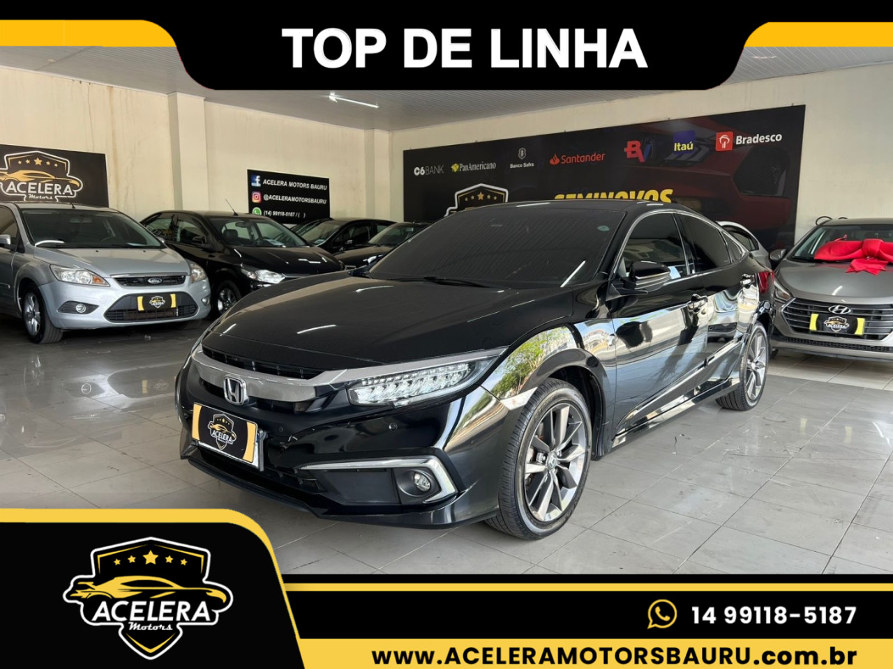 Civic 2.0 16V 4P EXL FLEX  AUTOMÁTICO CVT