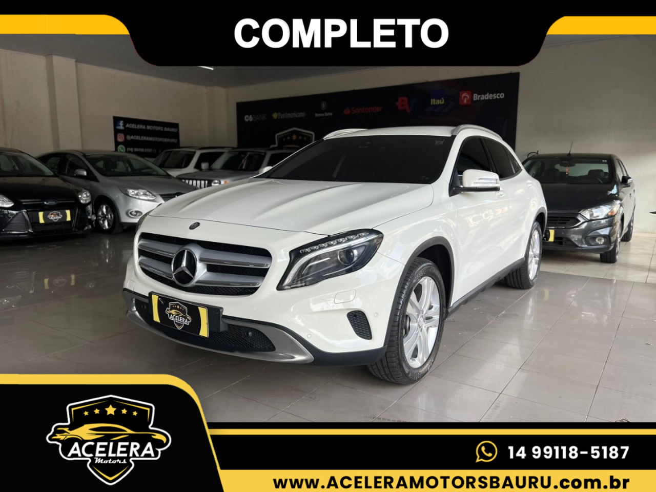 GLA 200 1.6 16V 4P CGI ADVANCE TURBO AUTOMÁTICO