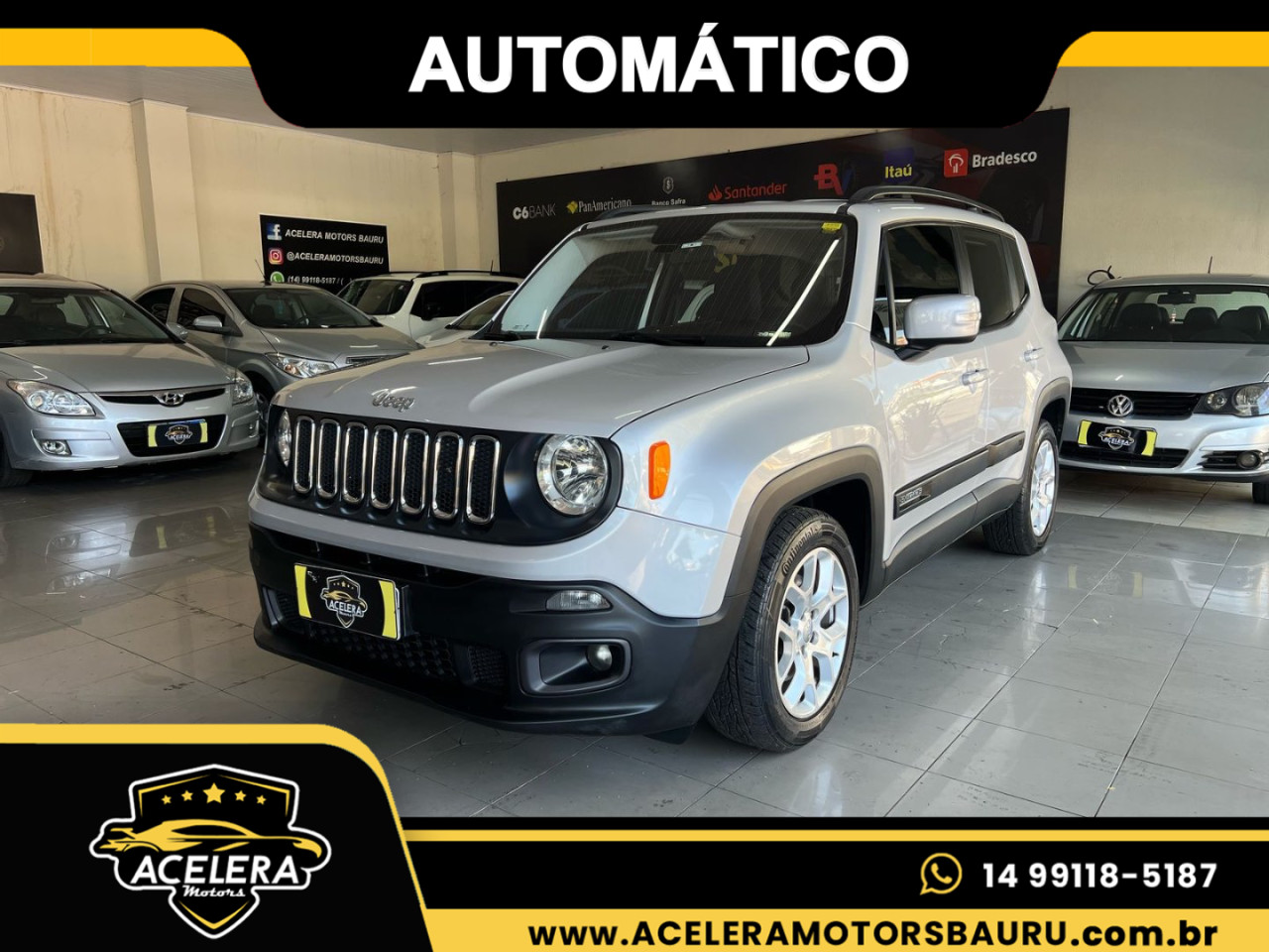 Renegade 1.8 16V 4P FLEX LONGITUDE AUTOMÁTICO