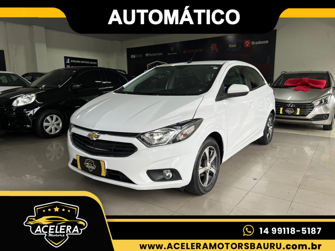 Onix Hatch 1.4 4P FLEX LTZ AUTOMÁTICO