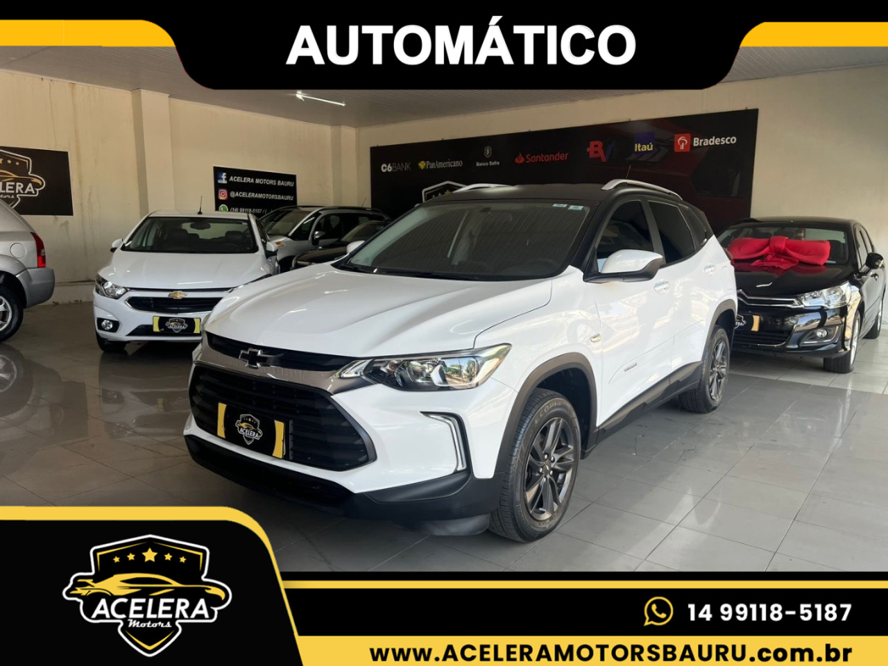 Tracker 1.0 4P FLEX TURBO LT AUTOMÁTICO