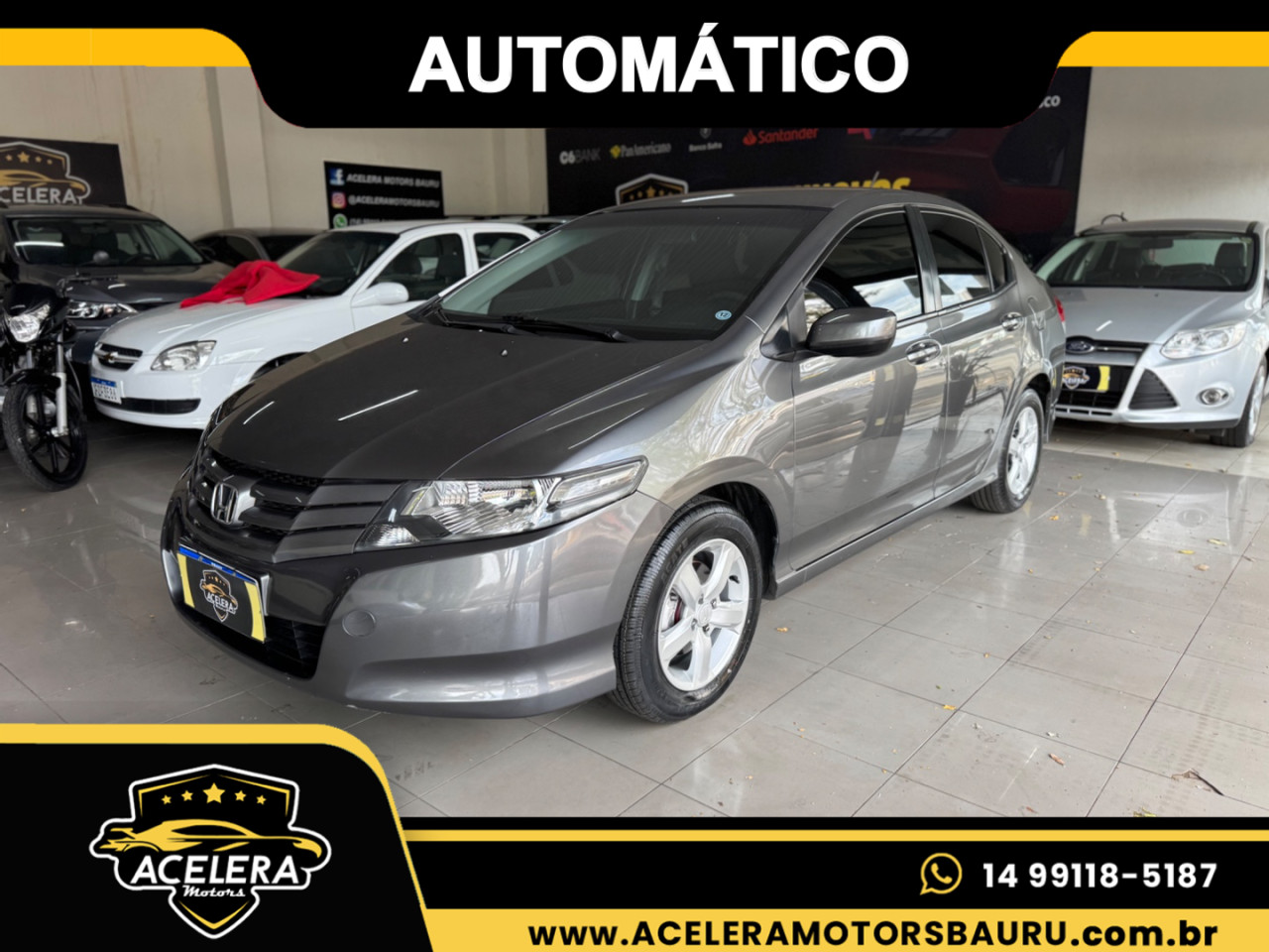 City Sedan 1.5 16V 4P DX FLEX AUTOMÁTICO