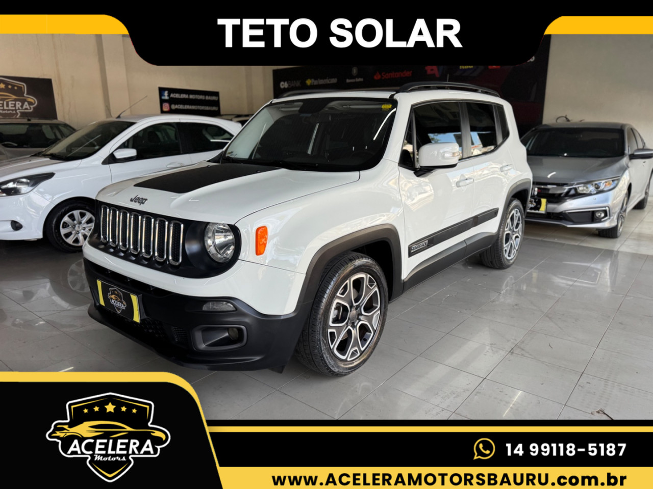 Renegade 1.8 16V 4P FLEX LONGITUDE AUTOMÁTICO