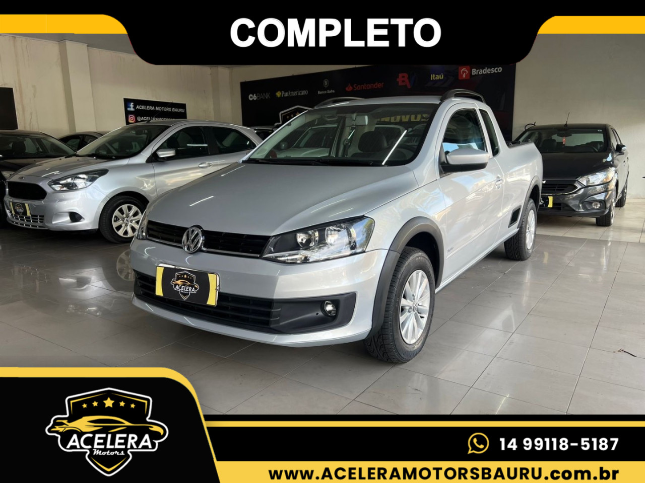 Saveiro 1.6 G6 CABINE ESTENDIDA FLEX