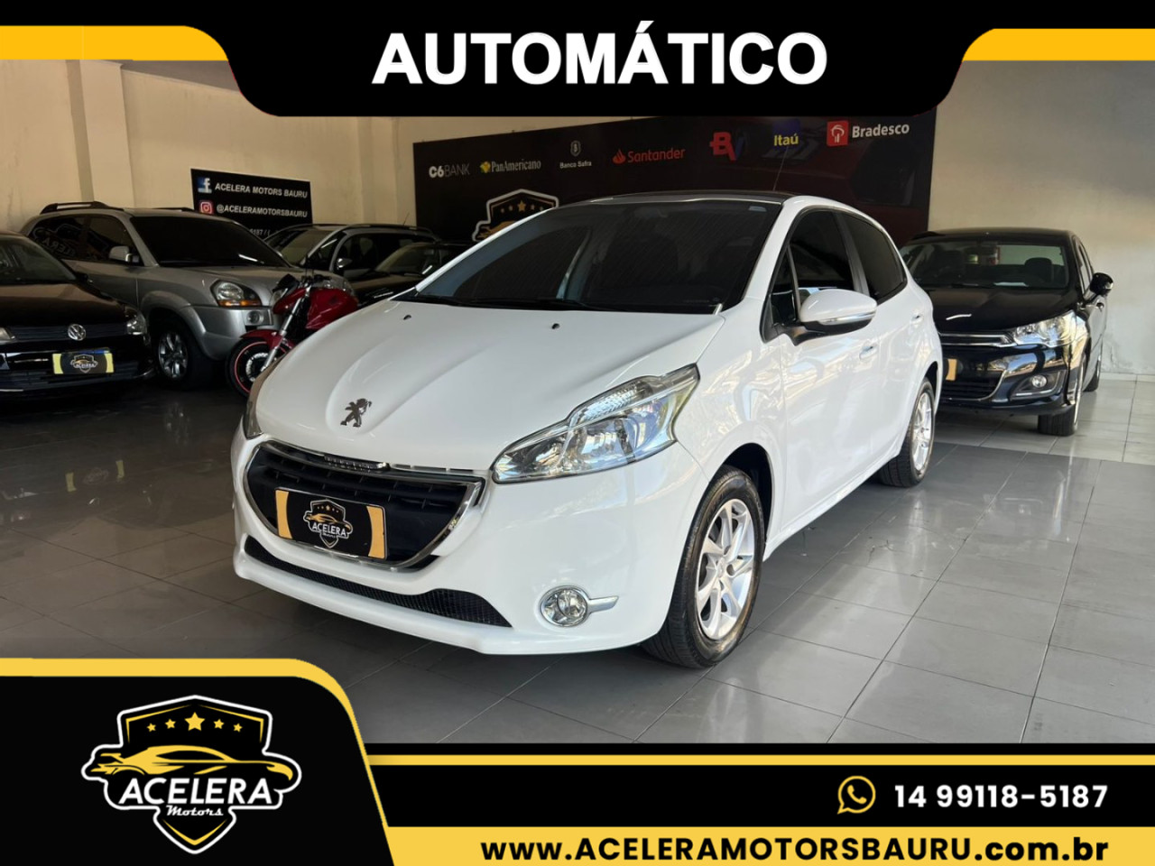 208 1.6 16V 4P FLEX ALLURE AUTOMÁTICO