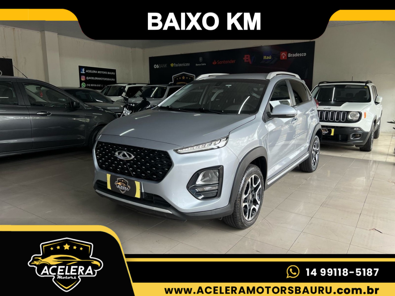 Tiggo 3X 1.0 12V 4P FLEX VVT PRO TURBO AUTOMÁTICO CVT