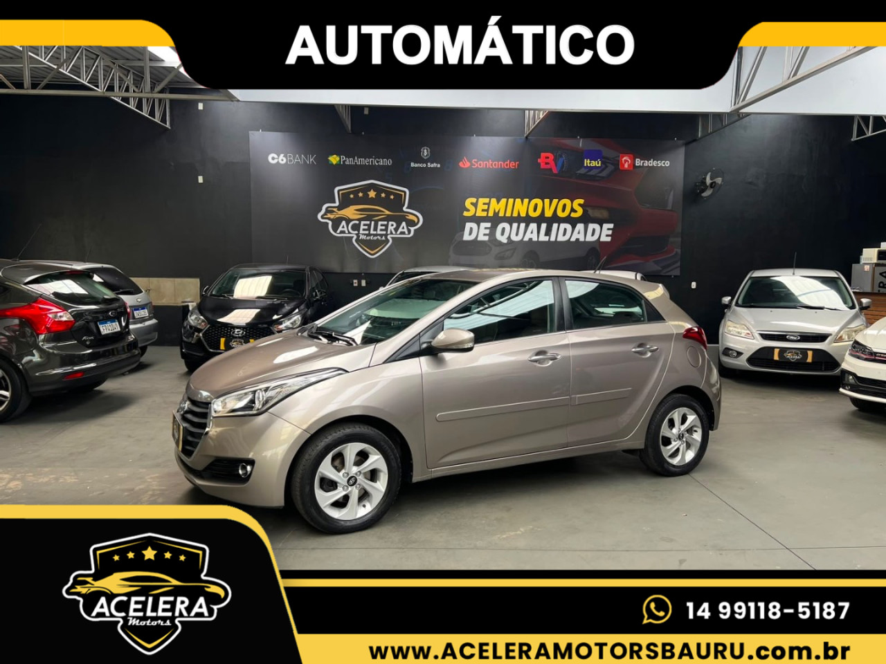 HB 20 Hatch 1.6 16V 4P PREMIUM FLEX AUTOMÁTICO