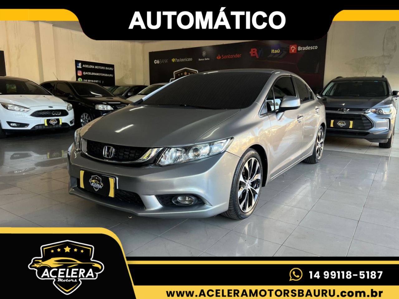 Civic 1.8 16V 4P LXS AUTOMÁTICO