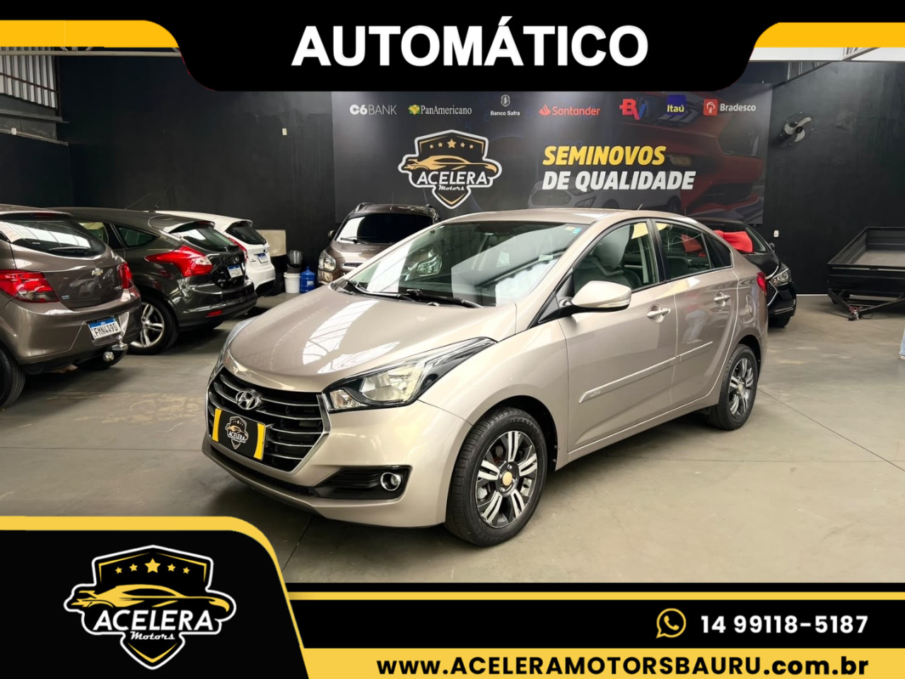 HB 20 Sedan 1.6 16V 4P FLEX COMFORT PLUS AUTOMÁTICO