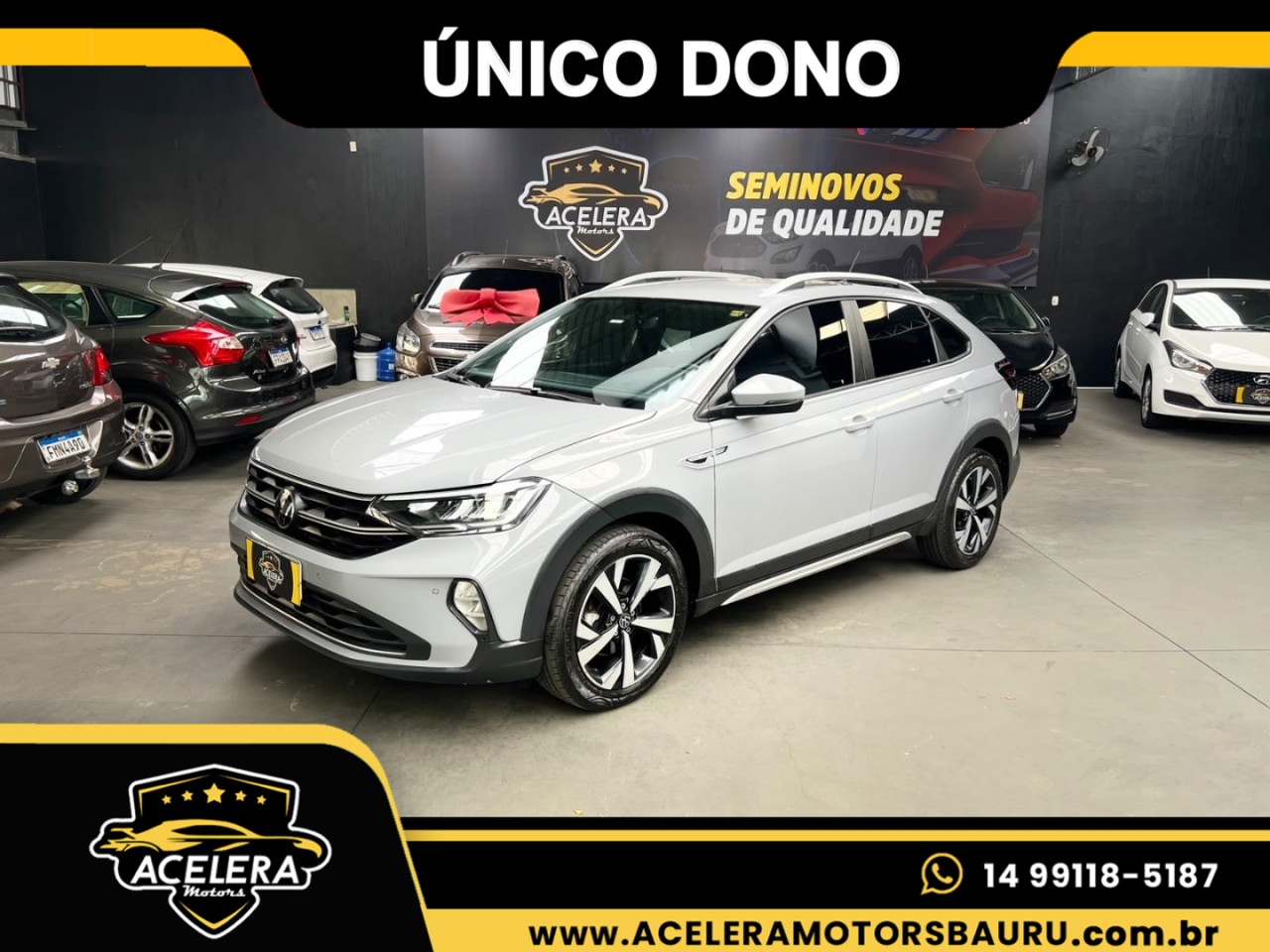Nivus 1.0 4P FLEX 200 TSI HIGHLINE TURBO AUTOMÁTICO