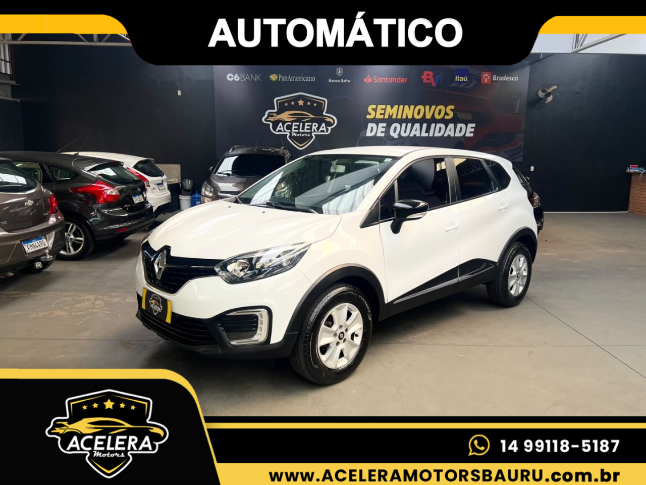 Captur 1.6 16V 4P FLEX SCE LIFE X-TRONIC CVT
