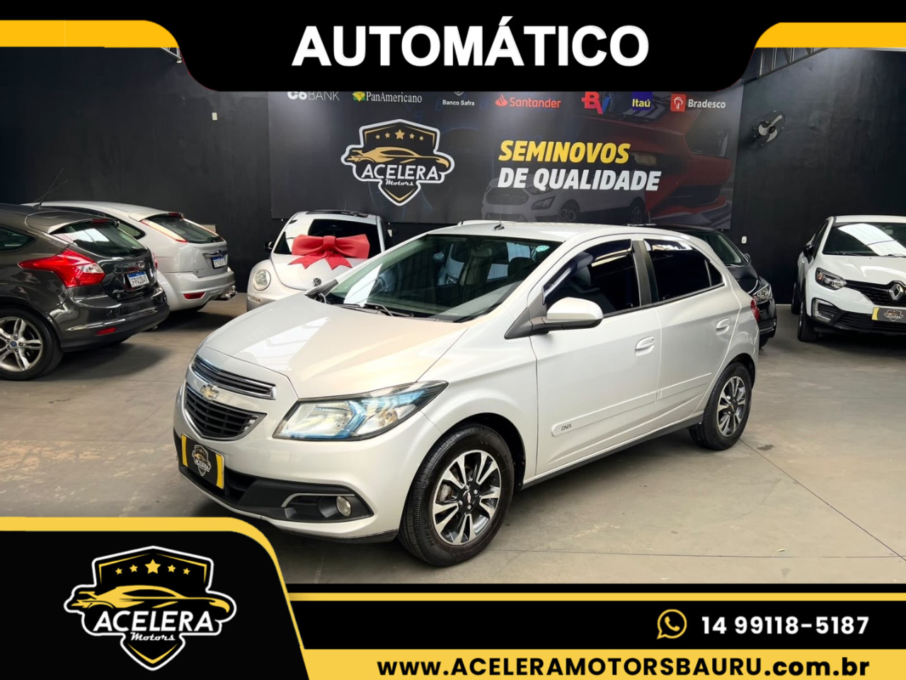 Onix Hatch 1.4 4P FLEX LT AUTOMÁTICO