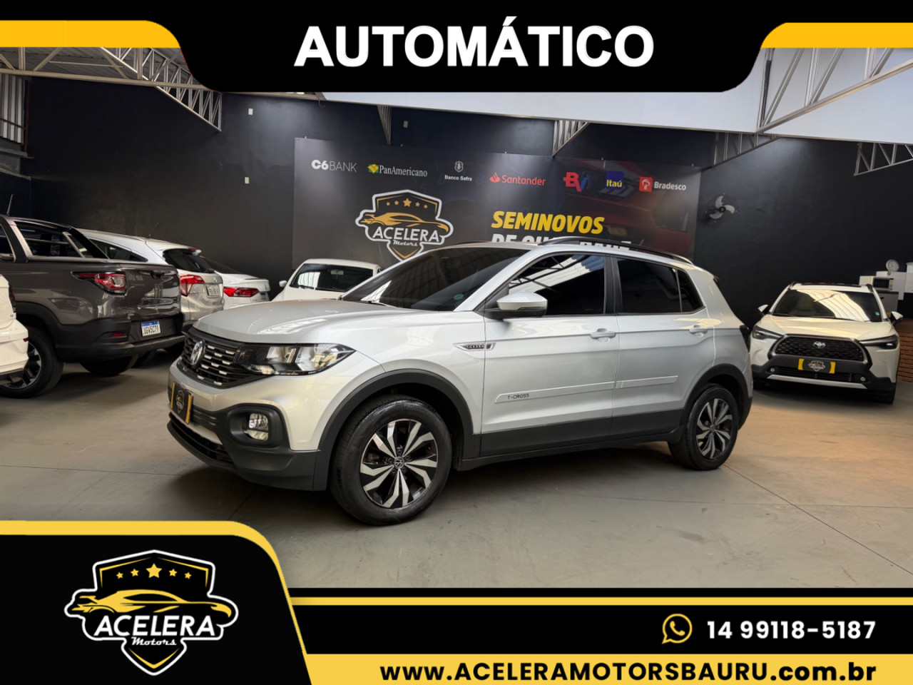T-Cross 1.0 4P 200 TSI FLEX SENSE AUTOMÁTICO